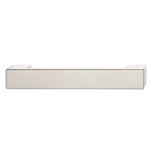  (6-5/16'' W) Modern Cabinet Handle in Polished Chrome, 164mm W x 25mm D x 25mm H