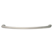  (8-1/5'' W) Modern Arched Cabinet Handle in Matt Nickel, 208mm W x 33mm D x 11mm H, Available in Multiple Sizes