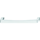  Deco Series Munich Collection Contemporary Cabinet Pull Handle in Polished Chrome, Zinc, Center-to-Center: 160mm (6-5/16'')