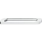  Nouveau Collection 7-3/4'' W Handle in Polished Chrome, 196mm W x 30mm D x 12mm H