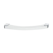  Nouveau Collection 7'' W Handle in Polished Chrome, 180mm W x 28mm D x 12mm H