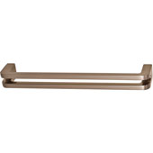  Studio Collection H1310 (7-9/16''W) Pull Handle in Brushed Nickel, 202mm W x 28mm D x 18mm H