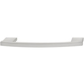  Nouveau Collection 8-1/2'' W Handle in Brushed Nickel, 215mm W x 32mm D x 11mm H