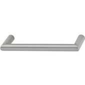  Antimicrobial Collection 5-1/2'' W Handle in Matt Nickel, 140mm W x 36mm D x 12mm H