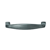  Keystone Transitional Style Collection (4-1/4''W) Handle, Satin Pewter, 108mm W x 15mm D x 27mm H, 96mm Center to Center