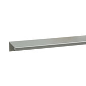 Cornerstone Series Tab Elite Decorative Cabinet Pull Handle, Aluminum, Matt, 18-1/2'' W x 1-5/8'' D x 11/16'' H