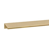  Cornerstone Series Tab Elite Decorative Cabinet Pull Handle, Aluminum, Matte Gold, 18-1/2'' W x 1-5/8'' D x 11/16'' H