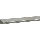  Cornerstone Series Tab Elite Decorative Cabinet Pull Handle, Aluminum, Matt, 24-1/2'' W x 1-5/8'' D x 11/16'' H
