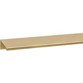  Cornerstone Series Tab Elite Decorative Cabinet Pull Handle, Aluminum, Matte Gold, 24-1/2'' W x 1-5/8'' D x 11/16'' H