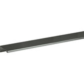  Cornerstone Series Tab Elite Decorative Cabinet Pull Handle, Aluminum, Slate Graphite, 24-1/2'' W x 1-5/8'' D x 11/16'' H
