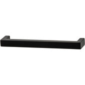  Cornerstone Series Modern Handle Collection Modern Cabinet Pull Handle in Black, Zinc, Center-to-Center: 128mm (5-1/16'')