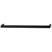  Cornerstone Series Modern Handle Collection Modern Cabinet Pull Handle in Black, Zinc, Center-to-Center: 256mm (10-1/16'')