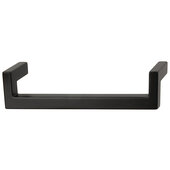  Cornerstone Series Modern Handle Collection Modern Cabinet Pull Handle in Black, Zinc, Center-to-Center: 128mm (5-1/16'')
