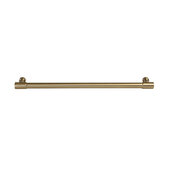  Cornerstone Series Elite Handle Collection Traditional Cabinet Pull Handle in Matt Gold, Zinc, Center-to-Center: 256mm (10-1/16'')