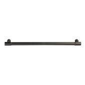  Cornerstone Series Elite Handle Collection Traditional Cabinet Pull Handle in Slate Graphite, Zinc, Center-to-Center: 256mm (10-1/16'')