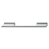  Rex Collection Handle in Silver Anodized, 206mm W x 28mm D x 16mm H