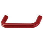  Hewi Collection Polyamide Handle in Ruby Red, 106mm W x 35mm D x 10mm H