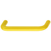  HEWI Collection Modern Cabinet Pull Handle in Yellow, Polyamide, Center-to-Center: 64mm (2-1/2'')