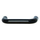  Hewi Collection Polyamide Handle in Jet Black, 74mm W x 32mm D x 10mm H
