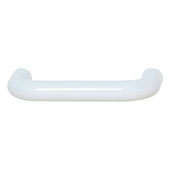  Hewi Collection Polyamide Handle in Signal White, 74mm W x 32mm D x 10mm H