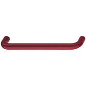 Hewi Collection Polyamide Handle in Ruby Red, 208mm W x 44mm D x 16mm H