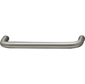  Cornerstone Series Essentials Collection (4-1/16'' W) Wire Pull in Brushed Nickel, 104mm W x 30mm D x 8mm H, Center to Center: 96mm  (3-3/4'')