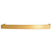  Mulberry Collection 12-1/2''W Handle in Brushed Brass, 318mm W x 38mm D x 25mm H (Appliance Pull)