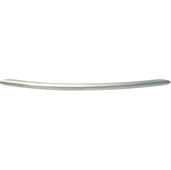 Cornerstone Series Contemporary (7-1/2'' W) Bow Cabinet Handle in Stainless Steel, 190mm W x 32mm D x 10mm H, Center to Center: 160mm (6-5/16'')