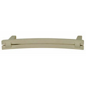  Eastview Collection Rustic Bowed Handle in Stainless Steel Look, 152mm W x 31mm D x 18mm H