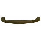  (5-11/16'' W) Traditional Cabinet Handle in Oil-Rubbed Bronze, 142mm W x 27mm D x 15mm H