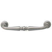  Windsor Collection 4-1/5'' W Handle in Brushed Nickel, 106mm W x 30mm D x 10mm H