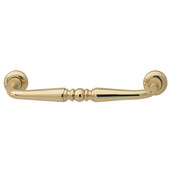  Windsor Collection 4-1/5'' W Handle in Polished and Lacquered, 106mm W x 30mm D x 10mm H