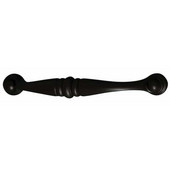  Havana Collection Handle w/ Rounded Ends in Oil-Rubbed Bronze, 111mm W x 30mm D x 15mm H