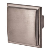  Beaulieu Knob in Brushed Nickel, 35mm W x 30mm D x 35mm H