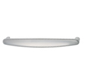  Cornerstone Series Americana Collection (4-3/8'' W) Handle in Brushed Nickel, 111mm W x 29mm D x 15mm H, Center to Center: 96mm  (3-3/4'')