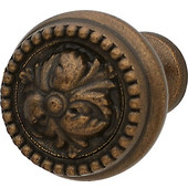  Artisan Collection Knob in Oil-Rubbed Bronze, 32mm Diameter x 30mm D x 16mm Base Diameter, (Individually Priced - Sold as Pack of 5)