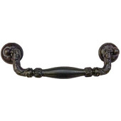  Artisan Collection Pull Handle in Oil-Rubbed Bronze, 120mm W x 17mm D x 35mm H