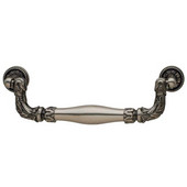  Artisan Collection Pull Handle in Pewter, 150mm W x 18mm D x 45mm H, Pack of 5
