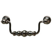  Bordeaux Collection Handle in Florentine Bronze, 153mm W x 26mm D x 58mm H, Available in Multiple Sizes