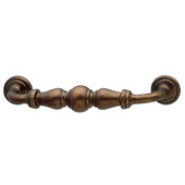  Bordeaux Collection (4-4/7''W) Handle in Oil-Rubbed Bronze, 116mm W x 34mm D x 20mm H, Pack of 5
