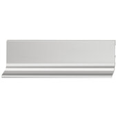  Design Deco Series Passages L-Profile Continuous Handle, Aluminum, Stainless Steel, 98-7/16'' W x 15/16'' D x 1-7/8'' H