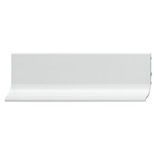  Design Deco Series Passages L-Profile Continuous Handle, Aluminum, White, 98-7/16'' W x 15/16'' D x 1-7/8'' H