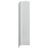  Design Deco Series Passages Vertical End Profile Continuous Handle, Aluminum, Matt, 98-7/16'' W x 7/8'' D