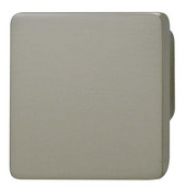  Bella Italiana Collection Square Cabinet Knob in Satin Nickel,  32mm W x 17mm D x 32mm H, Available in Multiple Sizes