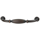  Design Deco Series Amerock Blythe Collection Zinc Handle in Oil-Rubbed Bronze, 146mm W x 40mm D x 17mm H (5-3/4'' W x 1-9/16'' D x 11/16'' H), Center to Center: 128mm (5-1/16'')