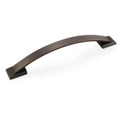  Amerock Candler Collection (8''W) Handle, Oil-Rubbed Bronze, 202mm W x 24mm D x 33mm H, 160mm Center to Center