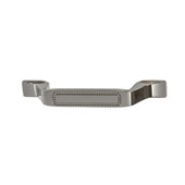  Amerock Carolyne Collection (6-4/5''W) Handle, Polished Nickel, 173mm W x 17mm D x 32mm H, 128mm Center to Center