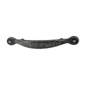 Amerock Inspirations Collection (5-1/2''W) Handle, Dark Wrought Iron, 140mm W x 17mm D x 25mm H, 76mm Center to Center