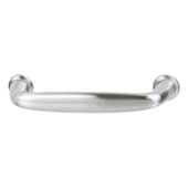  Amerock Kane Collection (4-4/9''W) Handle, Satin Nickel, 113mm W x 16mm D x 29mm H, 96mm Center to Center