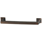  Amerock Mulholland Collection (7-1/8''W) Handle, Oil-Rubbed Bronze, 181mm W x 22mm D x 37mm H, 160mm Center to Center